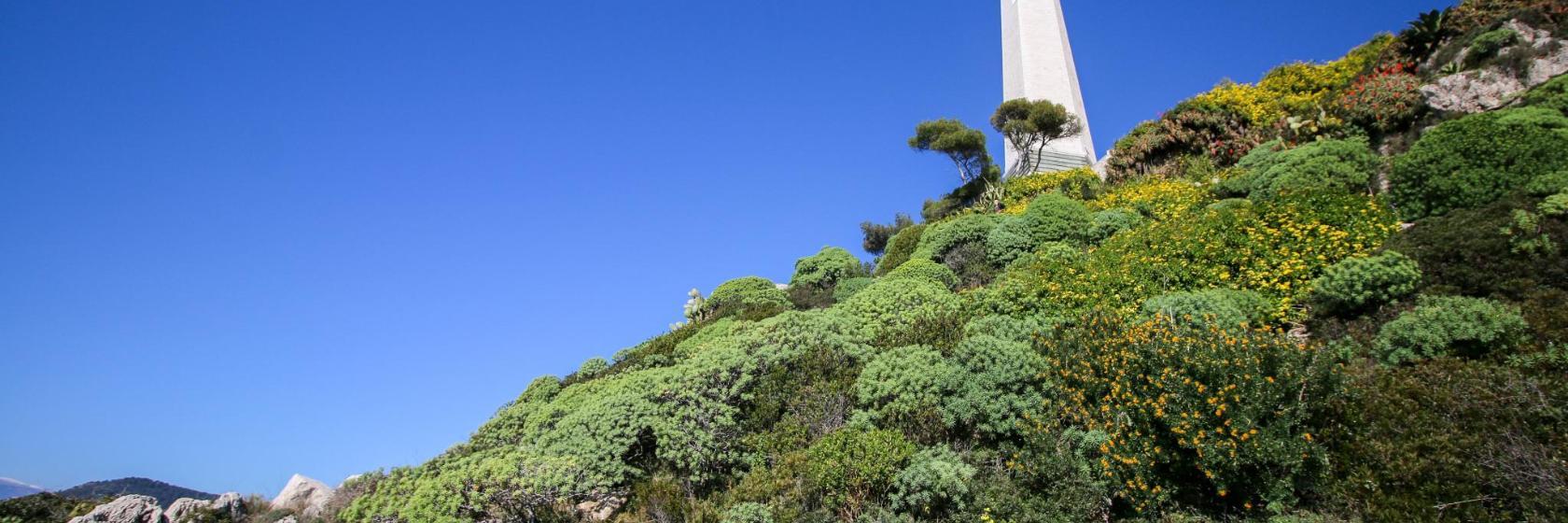 Latarnia morska na półwyspie Cap-Ferrat