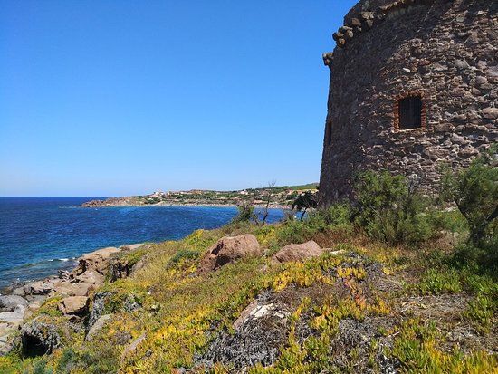 Wieza Torre Spagnola w Portoscuso