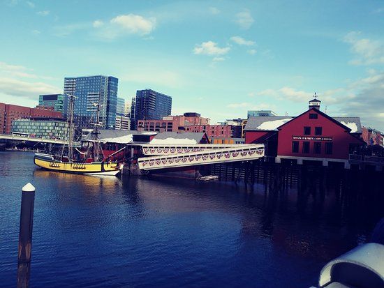 Statek i muzeum Boston Tea Party