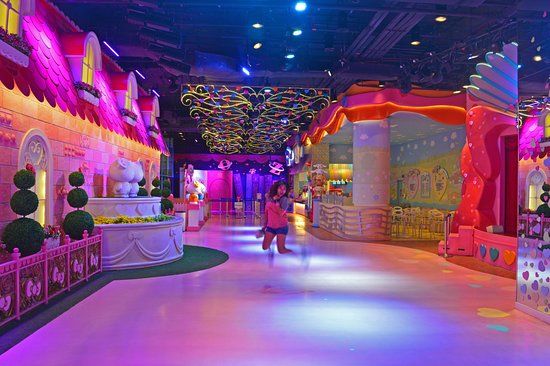 Wesołe miasteczko Hello Kitty Town w Sanrio