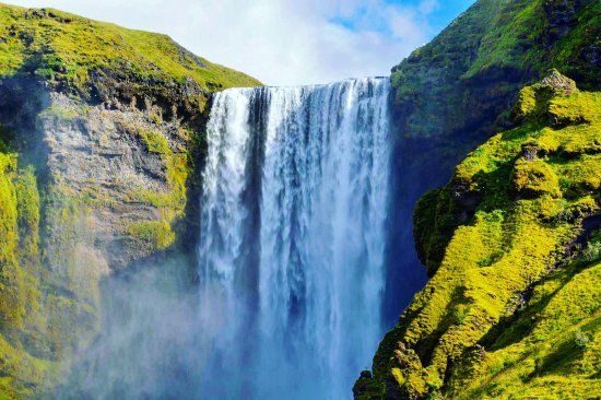 Wodospad Skogafoss