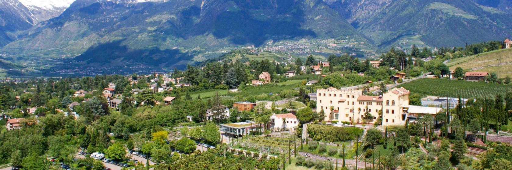 Ogród botaniczny przy zamku Trauttmansdorff