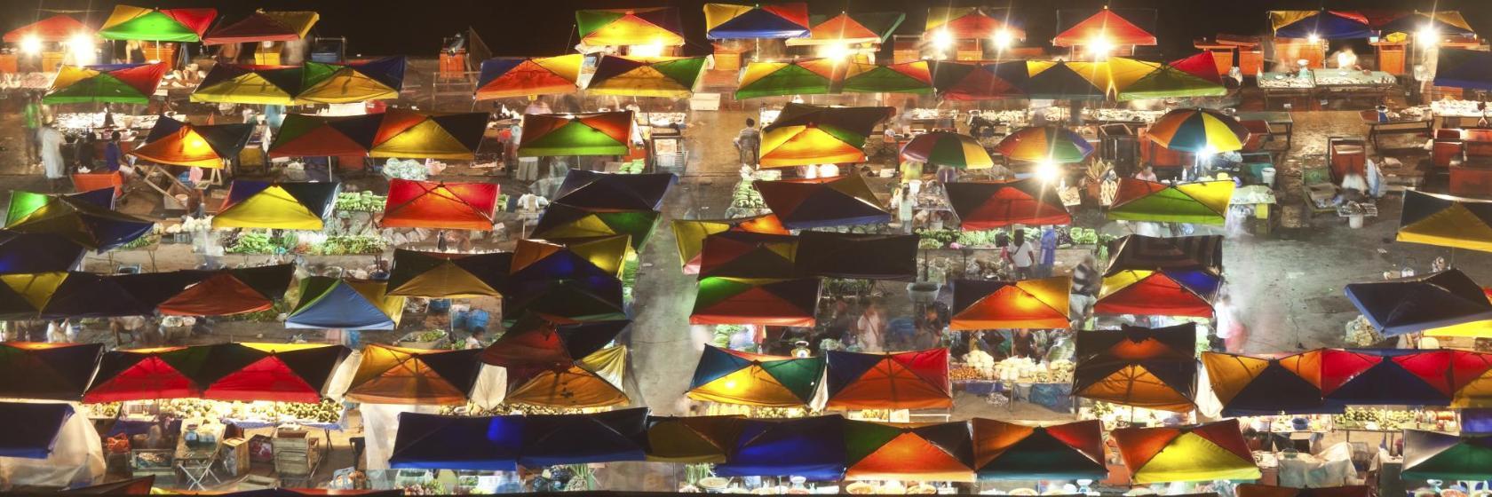 Główny targ Kota Kinabalu