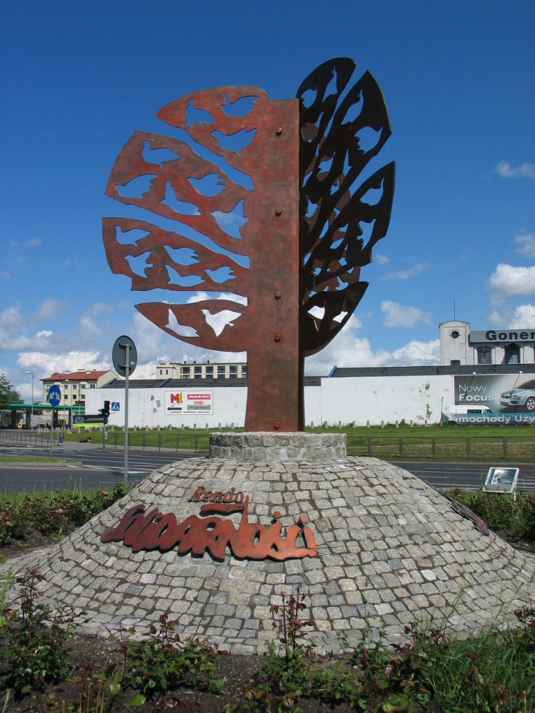 Pomnik Solidarności w Łodzi