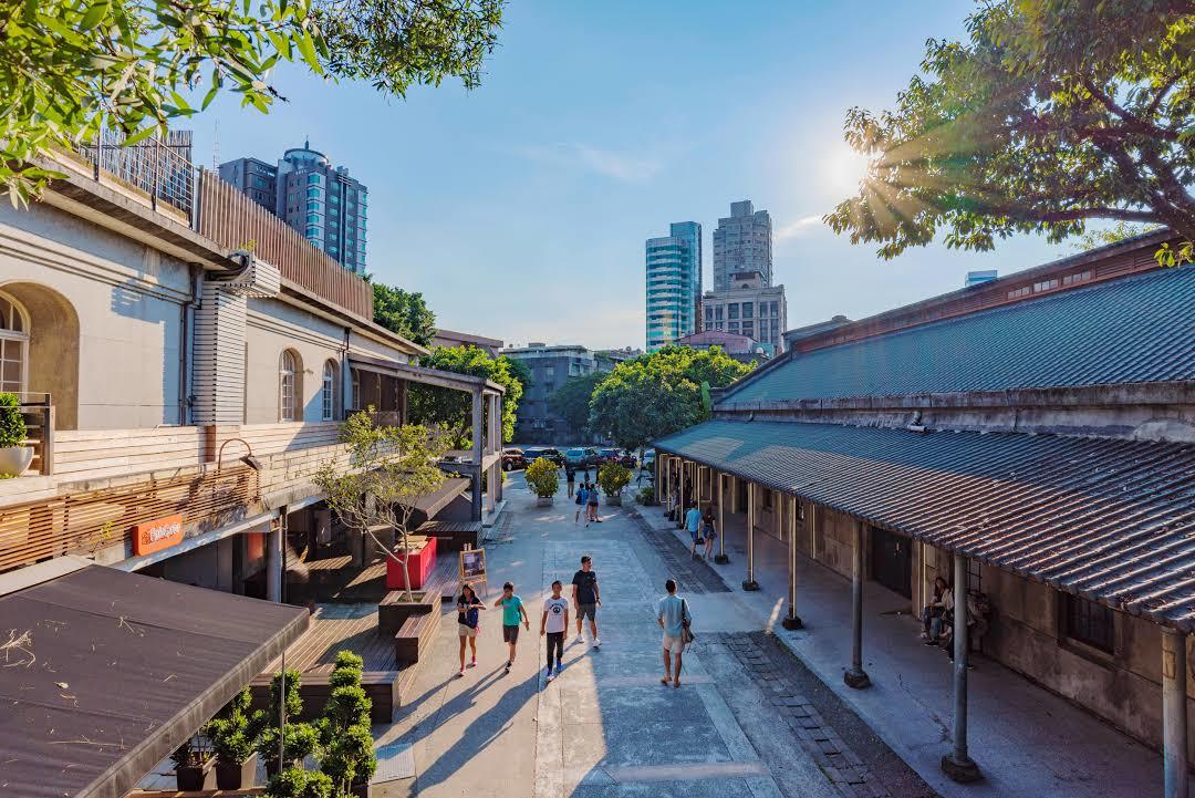 Park i centrum sztuki Huashan 1914 Creative Park