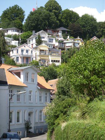 Okolica Treppenviertel w dzielnicy Blankenese